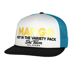SKI TOWN ALL STARS Mango White Claw Trucker Hat